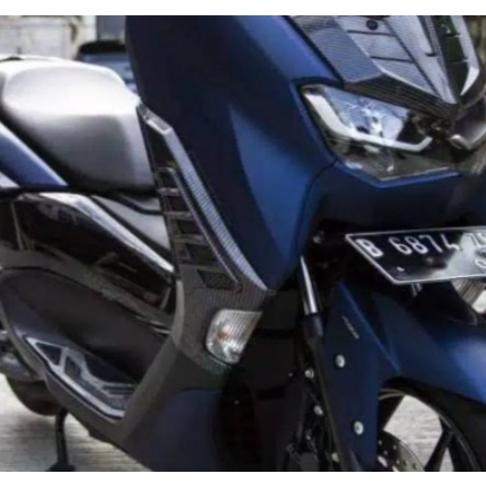 Tutup Variasi Sen Yamaha ALL NEW NMAX 2020 / Cover Tutup Sein NEW NMAX 2020 Cover Variasi Sen Depan NEMO Carbon - Charmoto