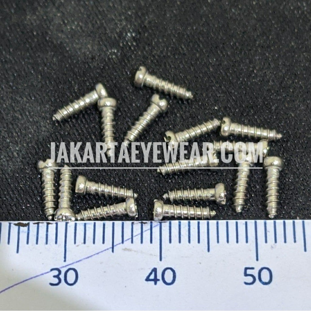 Sekrup Gagang Kacamata Sekrup Engsel Kacamata Screw Gagang Frame Plastik