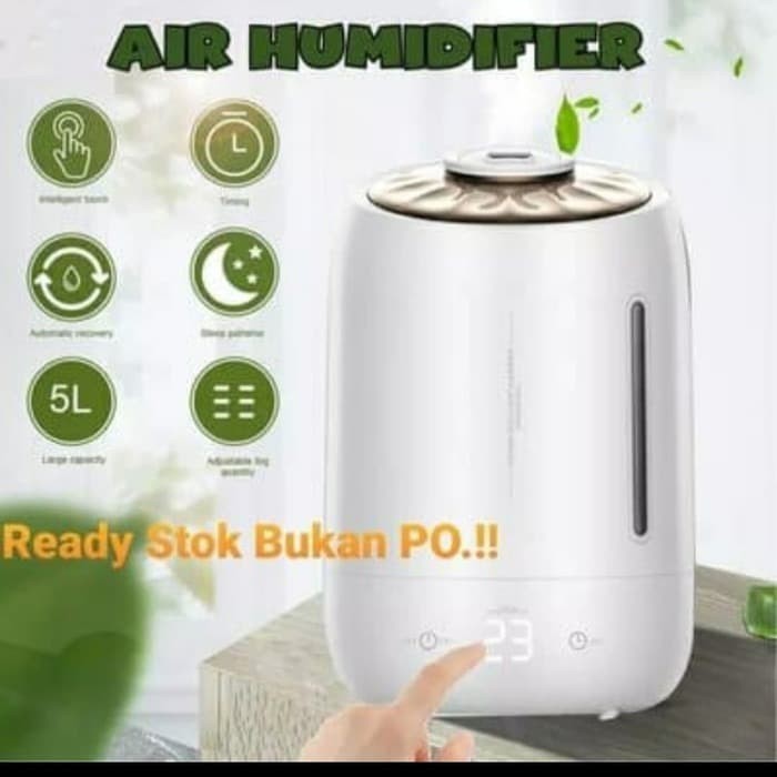 Deerma F600 Aromatherapy Air Humidifier Diffuser 5L LCD Touch Screen