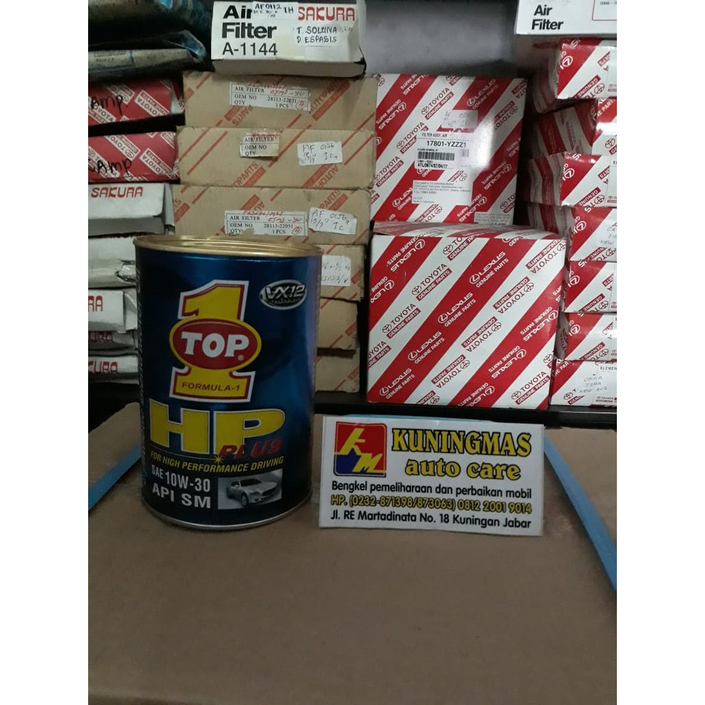 Oli Mobil TOP 1 HP PLUS SAE 10W-30