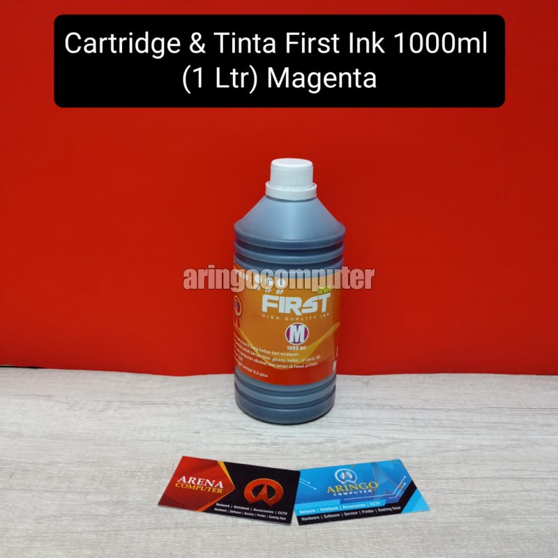 Cartridge &amp; Tinta First Ink 1000ml (1 Ltr) Magenta