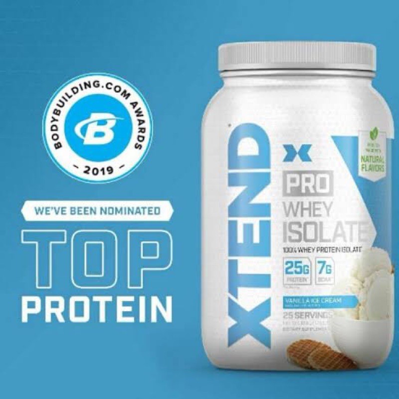 X TEND XTEND WHEY PROTEIN ISOLATE 5 LBS SUPLEMEN SUSU FITNES FITNESS TINGGI PROTEIN GYM KESEHATAN