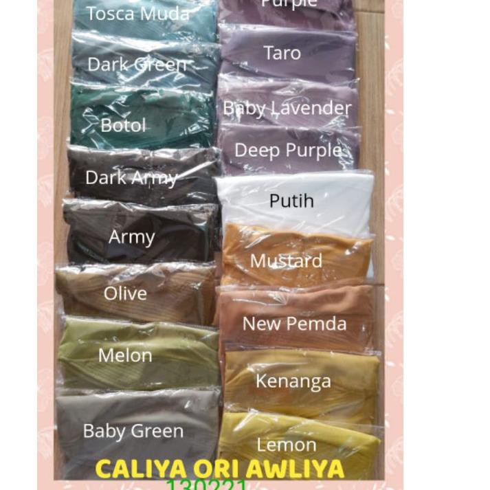 ✸ KHIMAR CALIYA ORI AWLIYA HIJAB AWLIYA COLLECTION TERBARU ♣