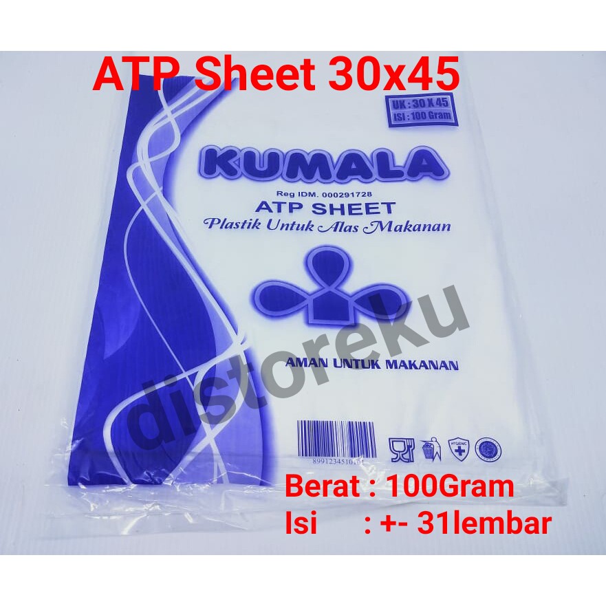 100Gr Plastik Anti Panas SHEET 30X45 HD PE ATP SHEET Tahan Panas Lembaran