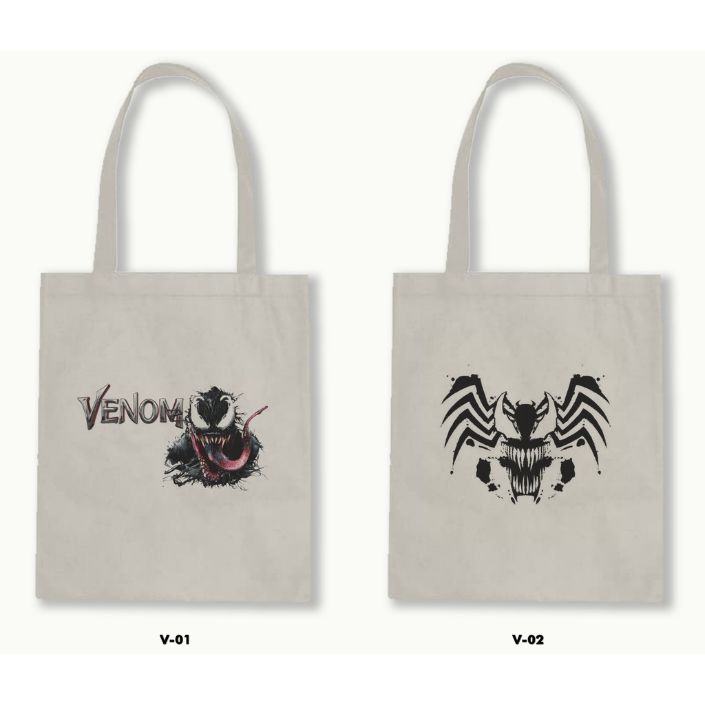 TOTE BAG BLACU -  VENOM