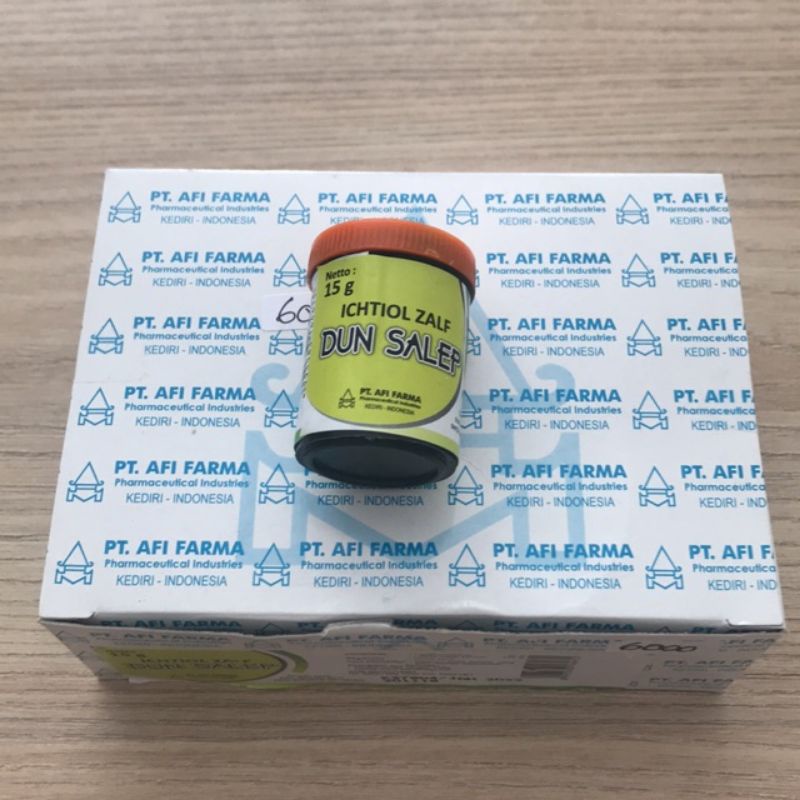 0Ichtiol Zalf / Ichtiyol Zalf / Ichtyol Zalf - Dun salep obat bisul