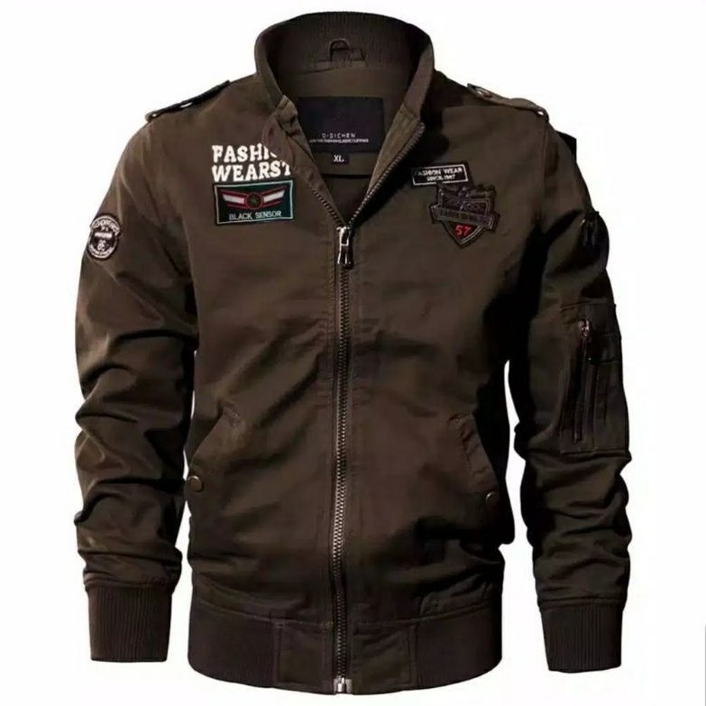 TERMURAH ! Jaket Bomber Pria Aragon Fashion Wearst Tersedia 5 Warna / Jaket Bombe Piot Aragon