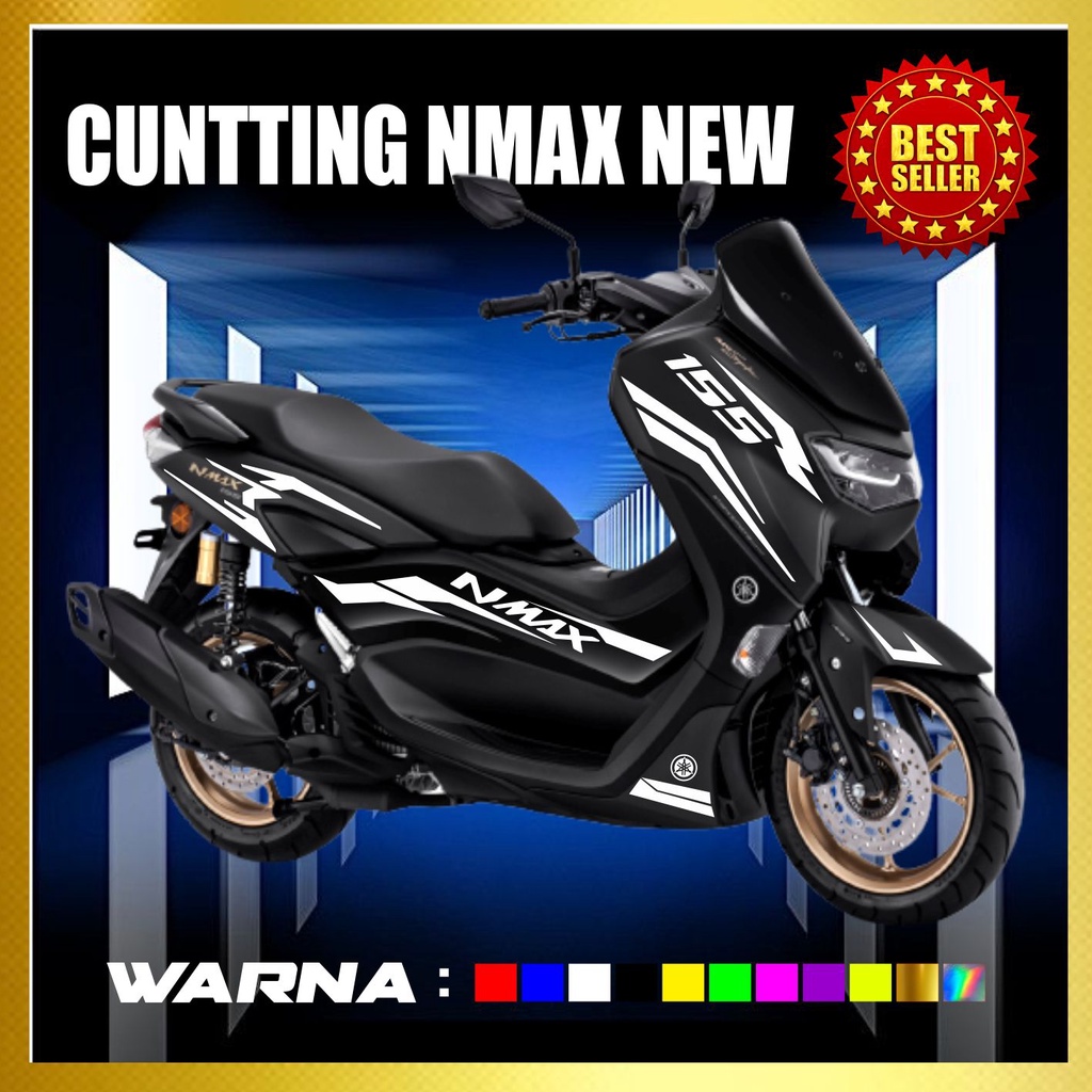 STICKER NNMAX NEW 155 CUTTING STICKER KEREN LIS BODI NMAX BARU 2022