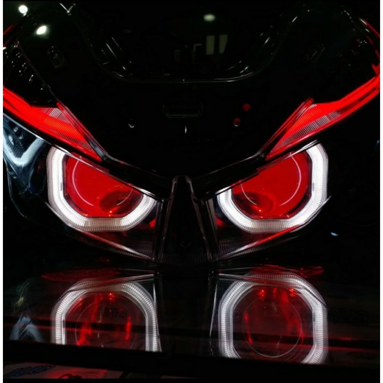 lampu projie/ projektor hid 1 set honda vario 150 new 2016 2017