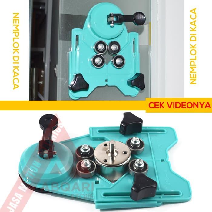 dudukan mata bor hole saw kaca keramik / diamond hole saw jig