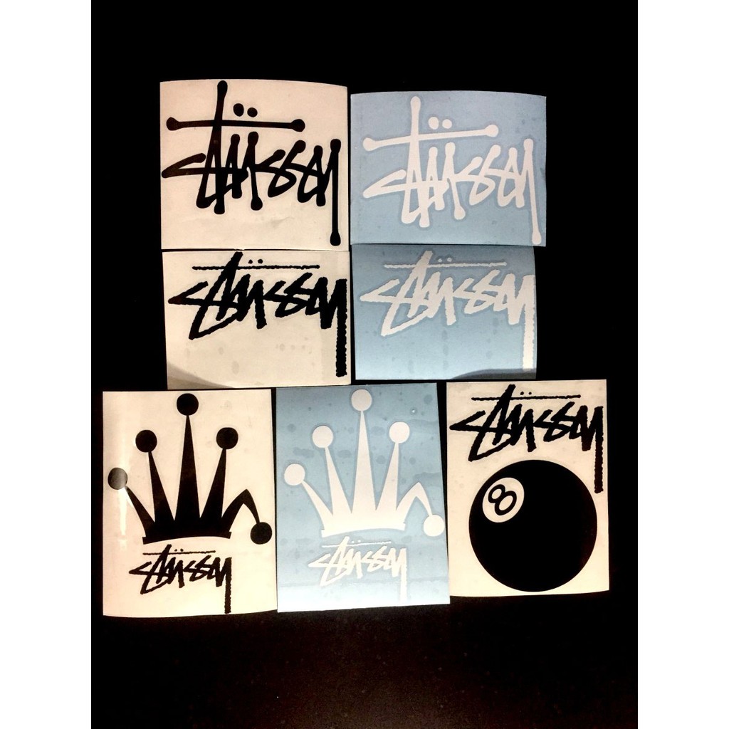 Cutting stiker STUSSY / Sticker STUSSY Motor Mobil