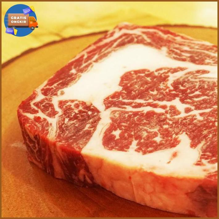 

✅New Australian Wagyu Beef Ribeye Steak MB 6-7 250gr ⭐⭐⭐⭐⭐