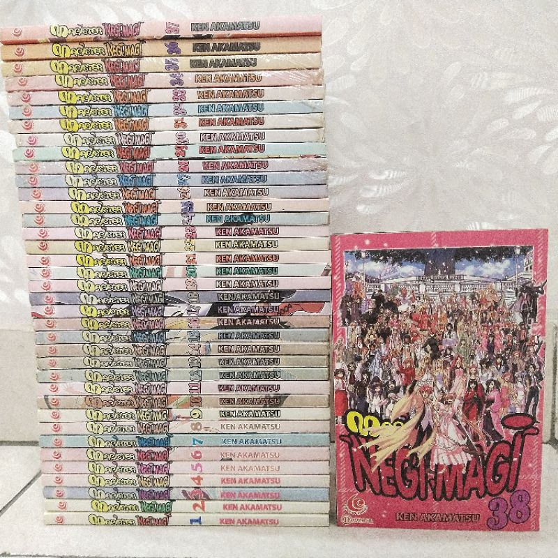 Komik Magister Negi Magi 1-38 T