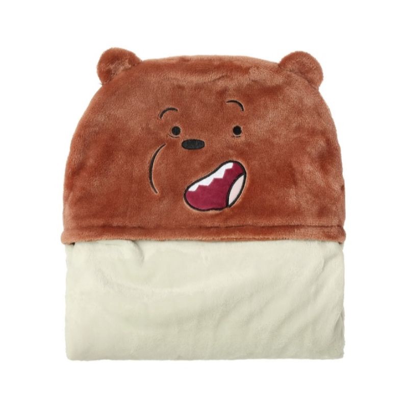 MINISO SELIMUT BLANKET WE BARE BEARS