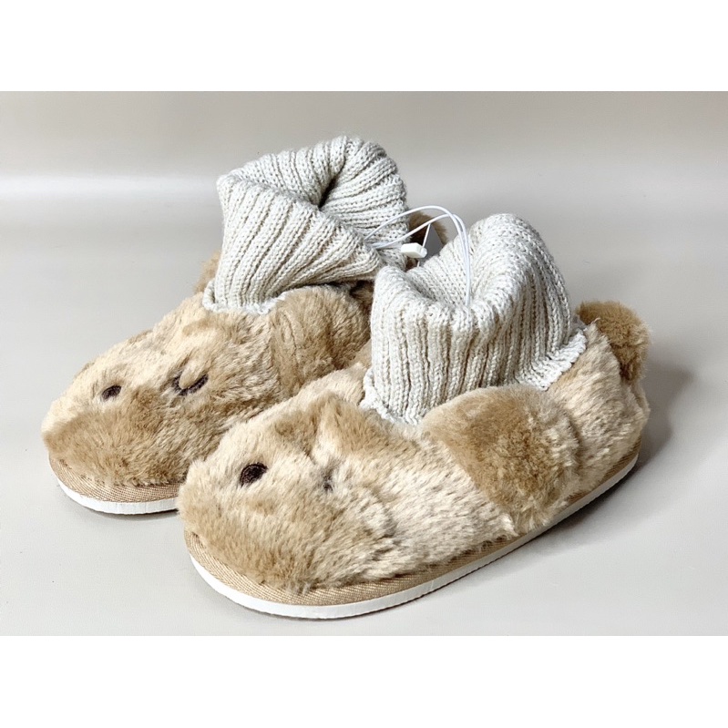ZARA Kids Shoes Sepatu Anak Feather Knit Brown Original
