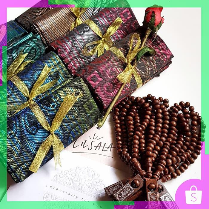 Sajadah Dewasa Gratis Tasbih Kayu Souvenir Bingkisan Tahlilan Murah