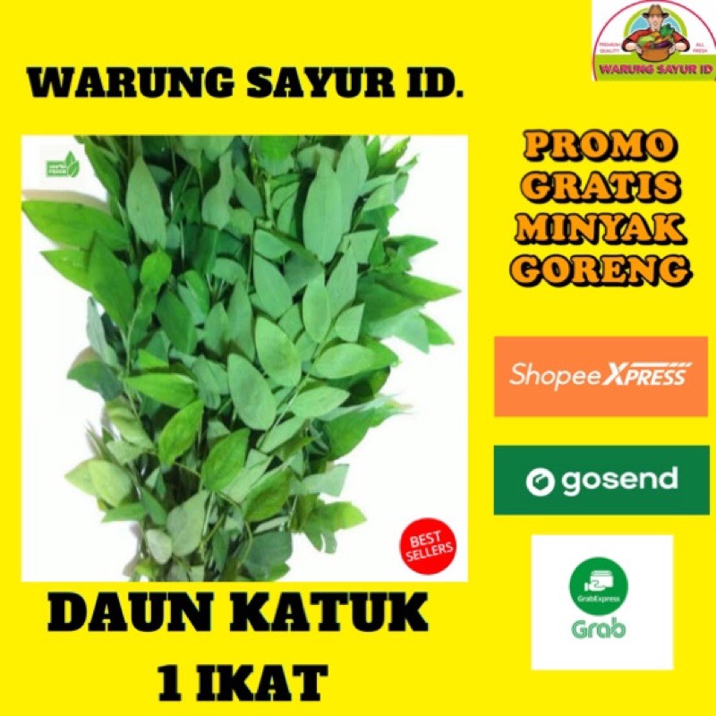 

WARUNG SAYUR | DAUN KATUK PER IKAT | SAYUR SEGAR | SAYUR ONLINE