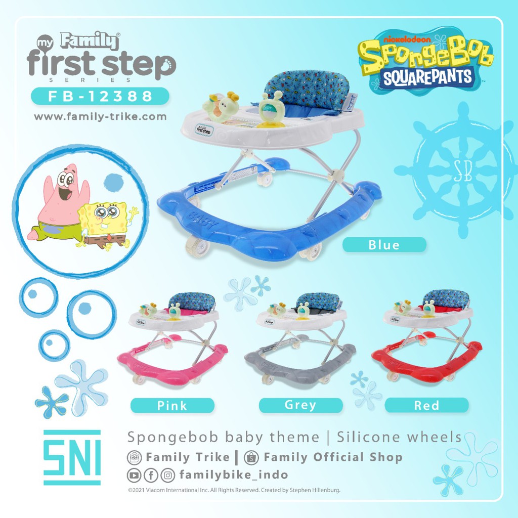 FAMILY Baby Walker FB 136  FB12388 SPACEBABY SB 302 306 309 SPACE BABY [ * FREE PACKING DUS ALAS ]