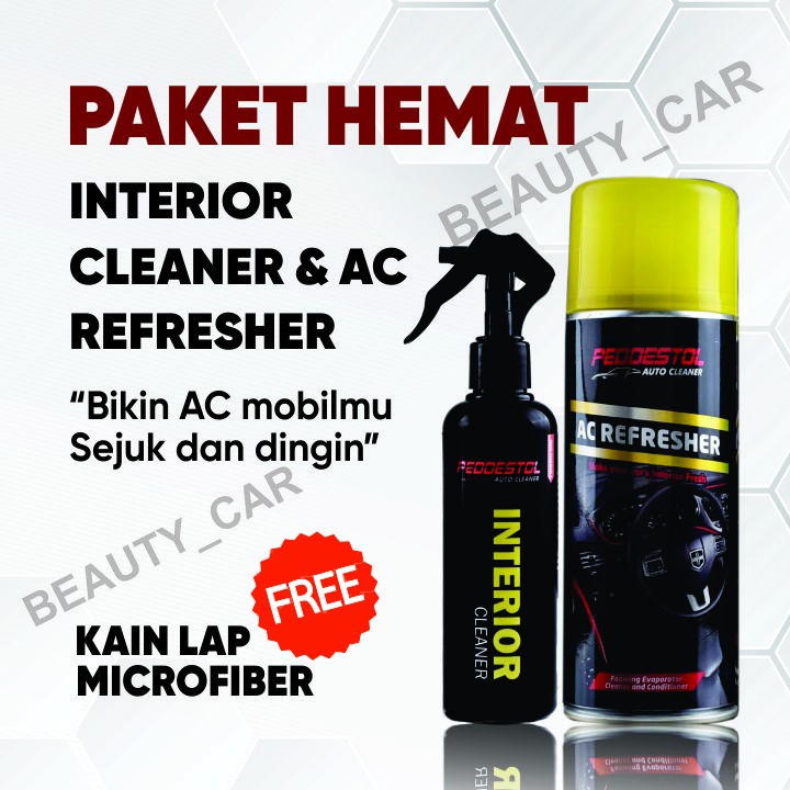 paket pembersih ac mobil || ac refresher & interior mobil || pembersih kendaraan