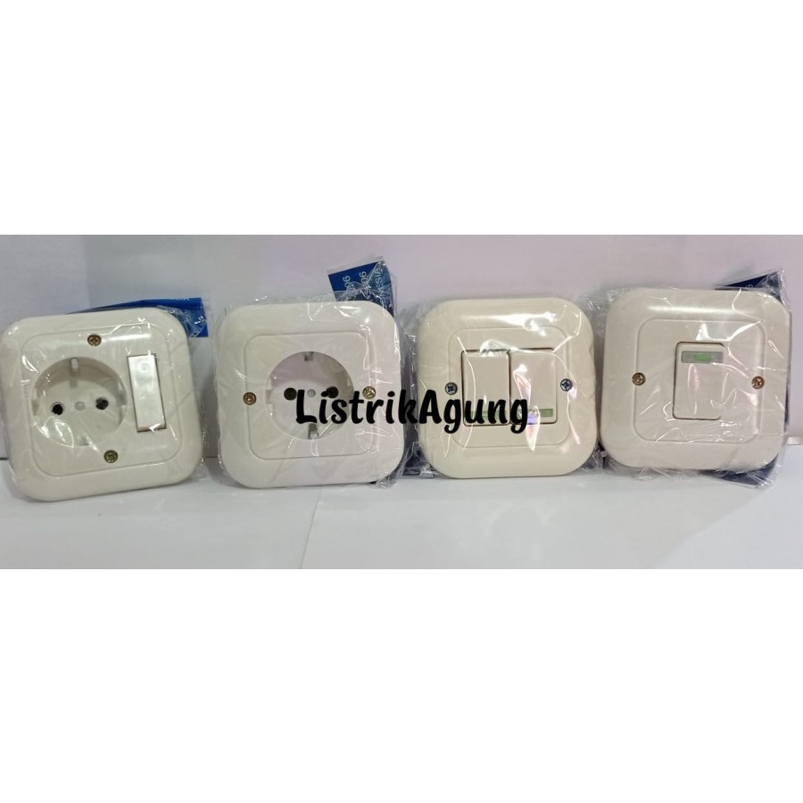 HSC Ib Saklar Engkel / Stop / Seri / Engkel+Stop kontak Model Panasonic RADIUM