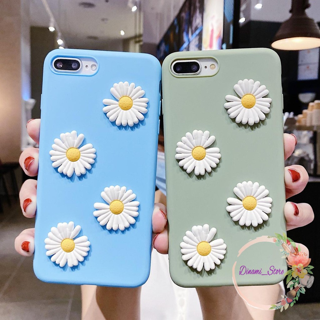 Softcase Bunga timbul Vivo Y91 Y17 Y12 Y15 Y93 Y95 Y81 Y83 Y71 Y53 V5 V7 Y30 Y50 Y11 S1 DST1526