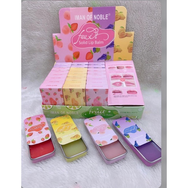 [ ECER ] IMAN FRUIT SOLID LIPBALM