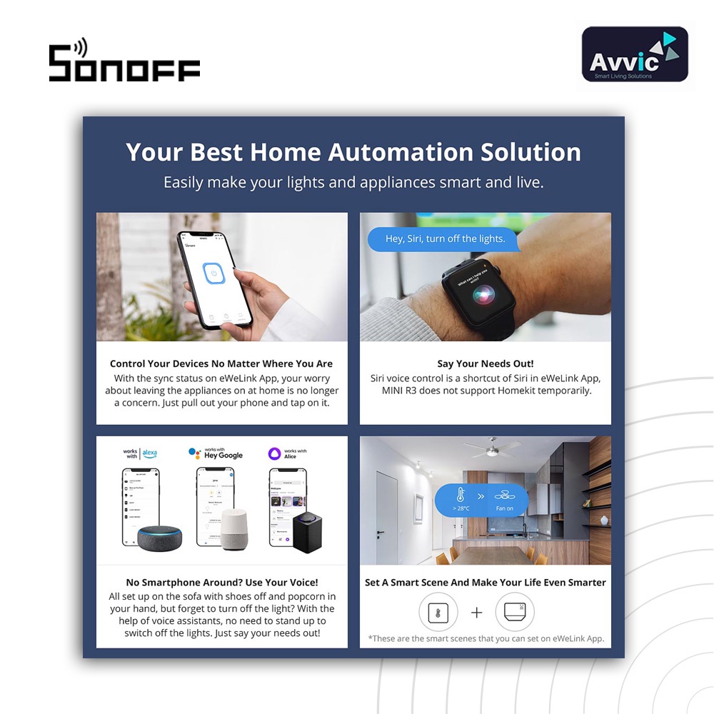 Sonoff MINIR3 Smart Switch Smart breaker wireless Switch Smart home