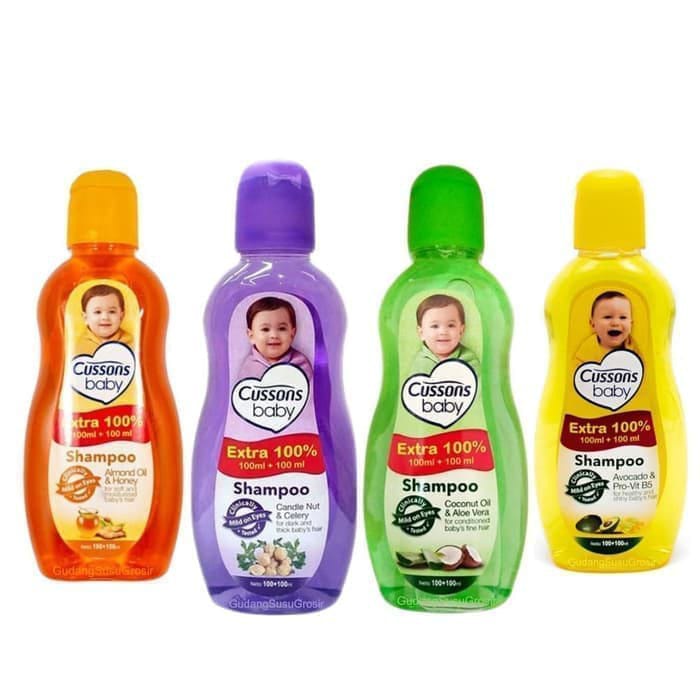 ✦SINAR✦ Cussons Baby Shampoo Extra 50ml+50ml | Shampoo Extra 100ml+100ml