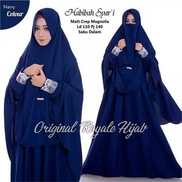HABIBAH SYAR'I_ GAMIS SET JILBAB GRATIS CADAR