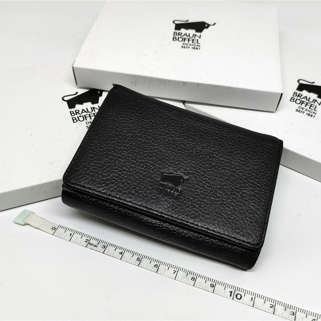 Dompet Pria Kecil Mini Braun Buffel 591 - 3 Lipat - Small and Minimalis - Dompet Cowo