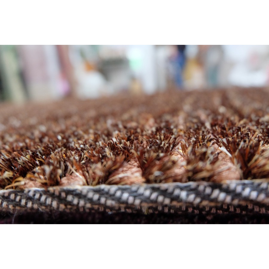 KARPET BULU ALICE SHAGGY 4D RUG 200x300 BROWN 2-4