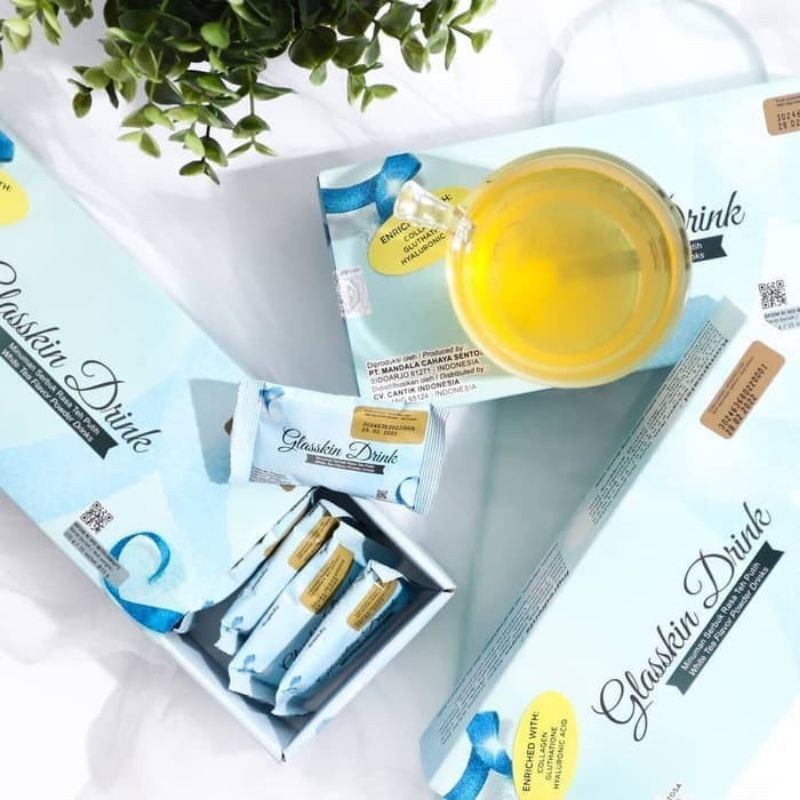 CUCI GUDANG TINGGAL 1 PCS Beauty drink ms glow ori / glutha collagen msglow / glasskin drink / ms bl