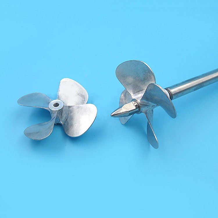 2pcs Propeller 4 Blade Cw Ccw 4mm 60mm Bahan Zinc Alloy Untuk Rc Kapal Shopee Indonesia