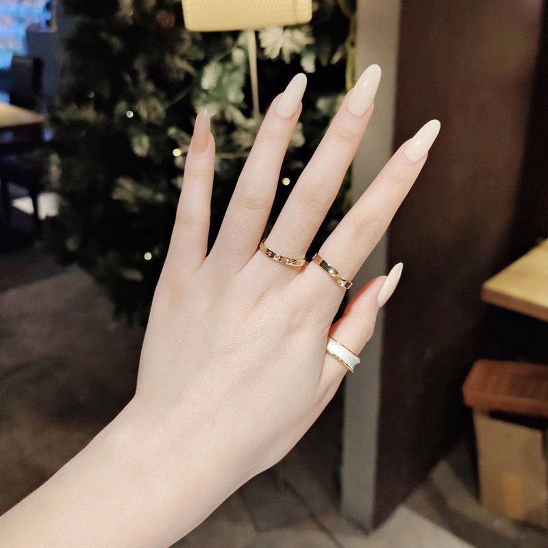 Cincin Jari Telunjuk Gaya Retro Korea