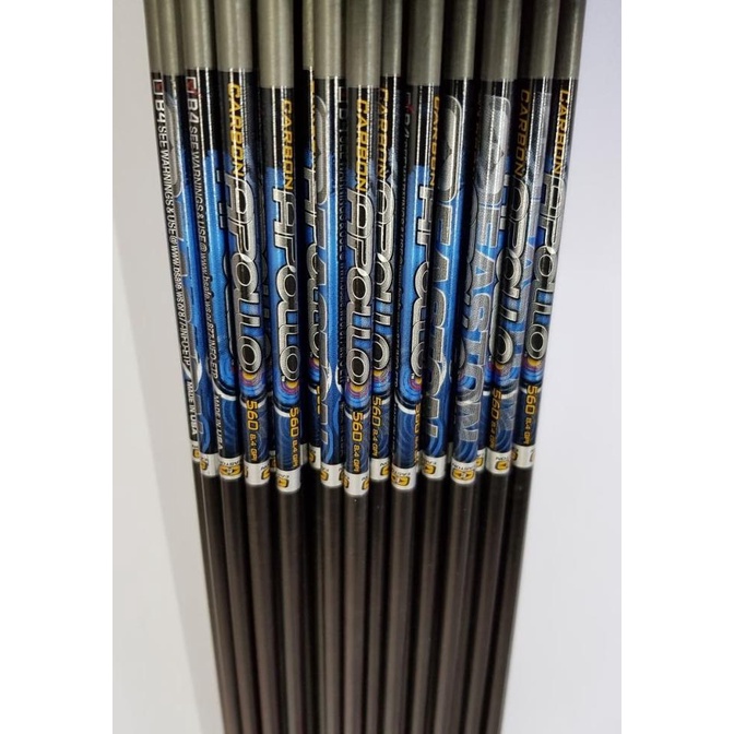 Arrow Carbon Apollo Easton 12 Pcs