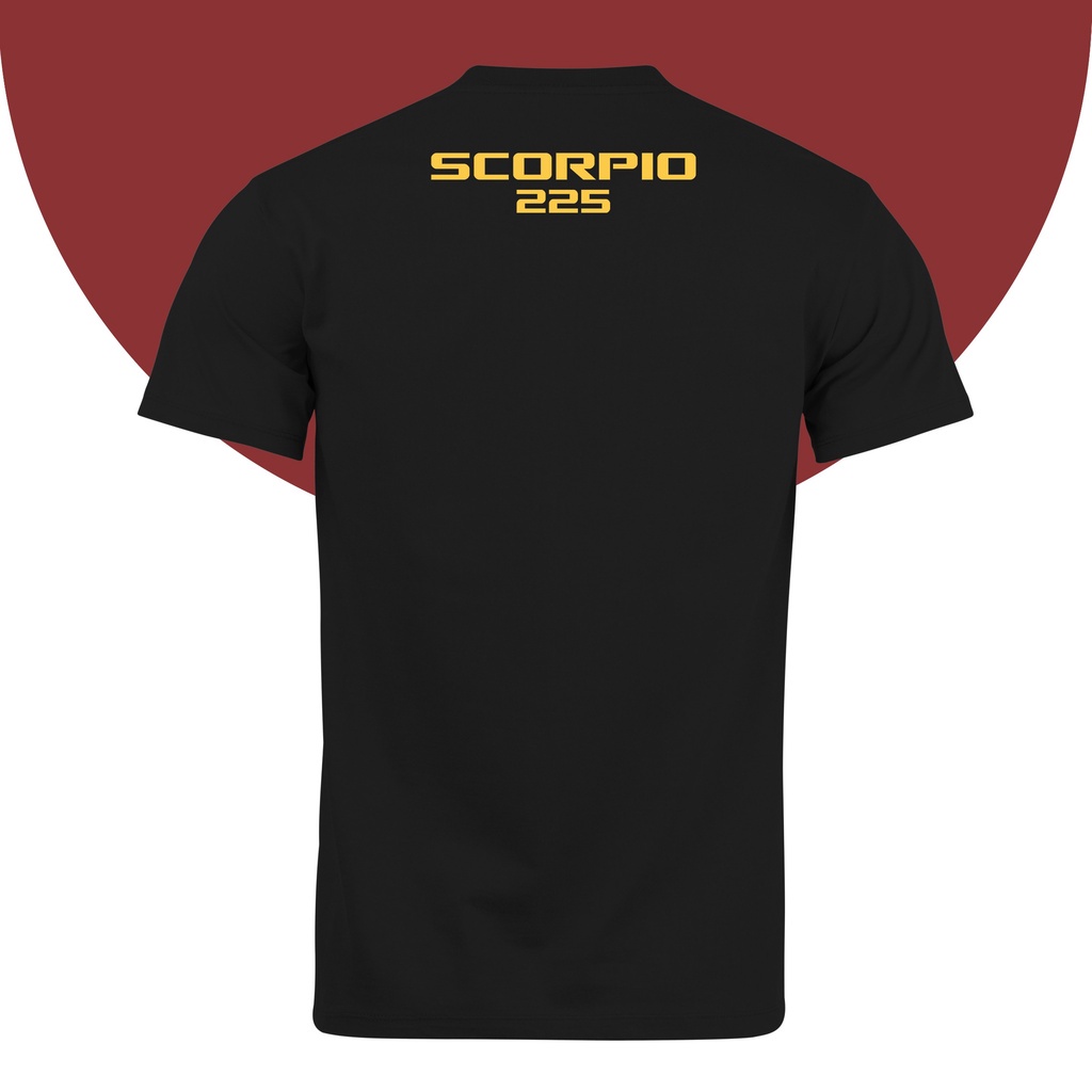 Kaos Scorpio/Kos Yamaha Scorpio/Kaos Yamaha Scorpio Hitam Putih Navy Kaos distro premium JS-001