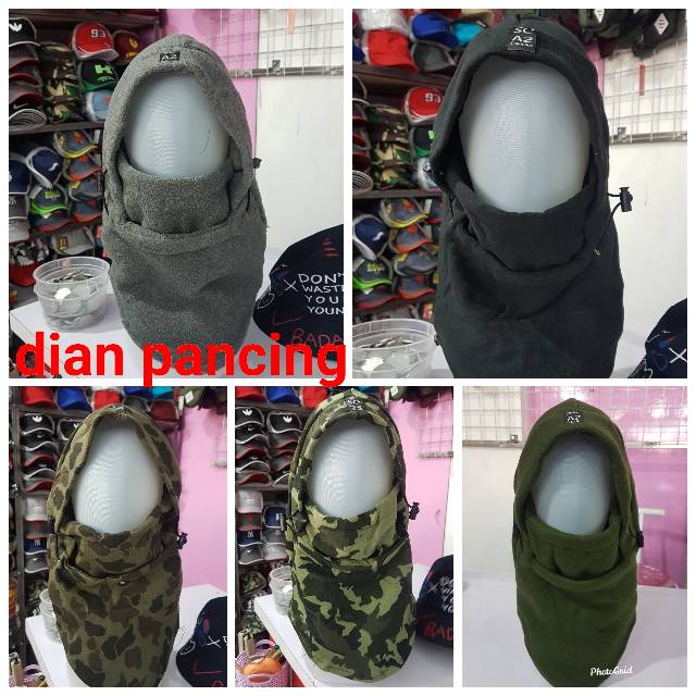Masker Polar Buff / Topi Masker Polar Balaclava Multifungsi 6 in 1 buff