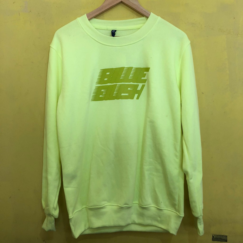 H&amp;M Crewneck Billie Eilish / Sweater HnM Original Pria Wanita