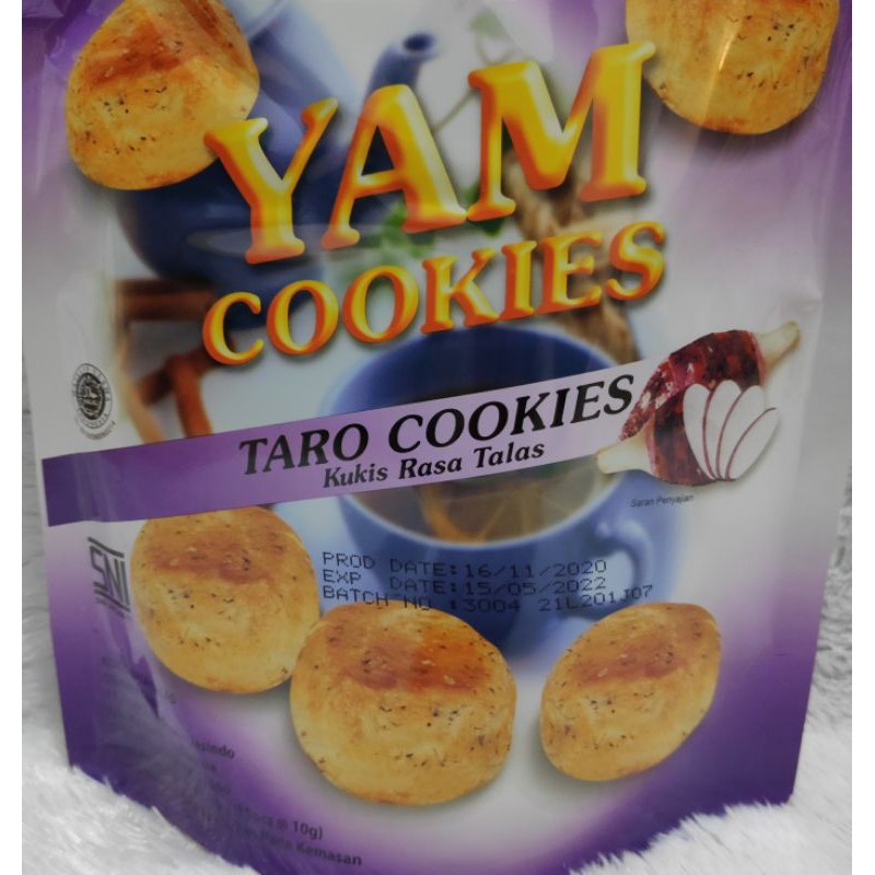 Ever Yam Cookies/Kukis Rasa Talas/Butter Cookies/Biskuit Mentega