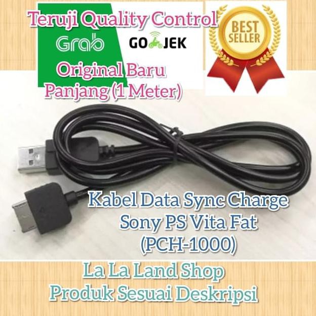Kabel Data Sync Charge Sony Ps Vita Fat (Pch-1000) 1 Meter (Original)