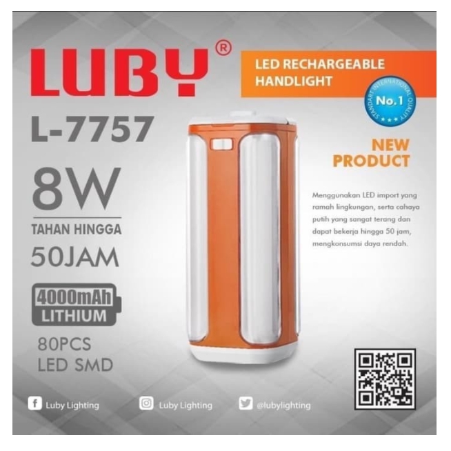 Lampu Emergency Luby L7757