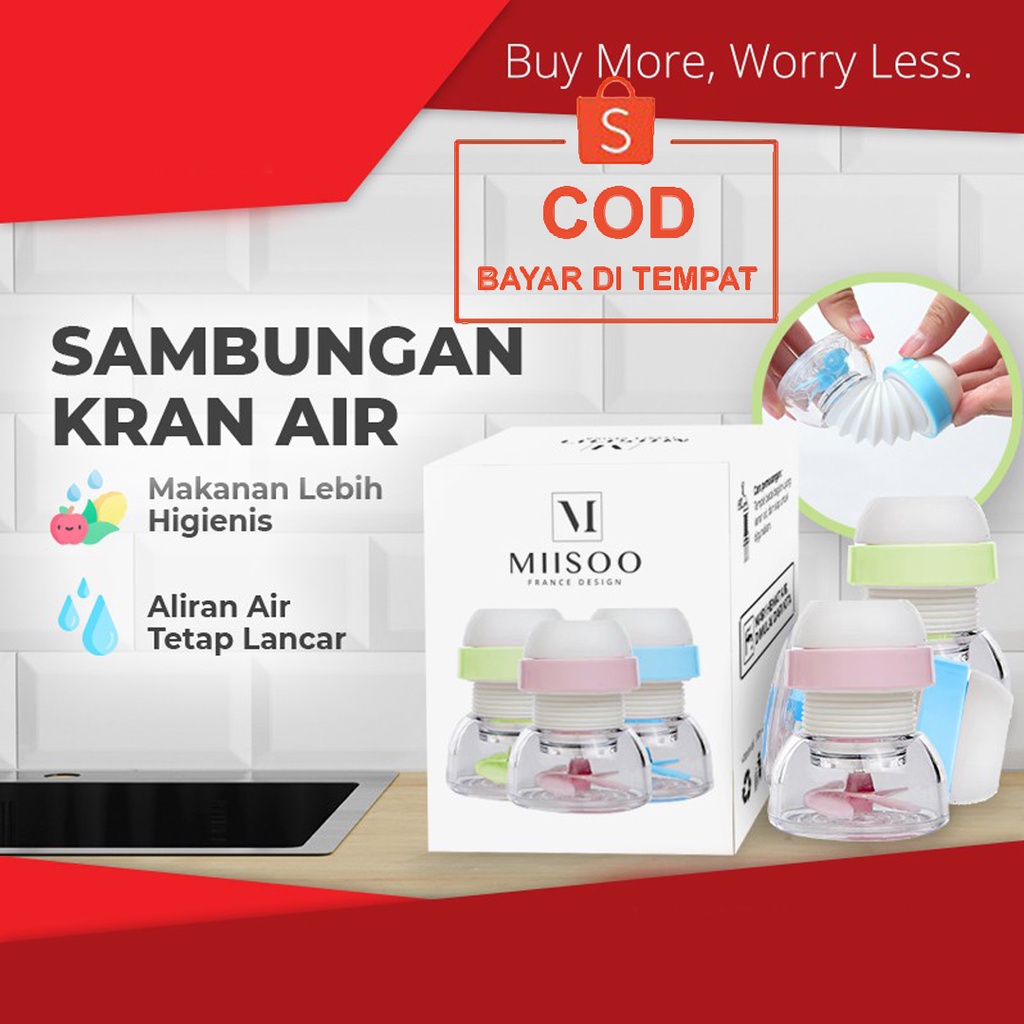 ✅COD Sambungan Filter Saringan Keran Kran Air Fleksibel Shower Wastafel Cuci Piring Dan Kamar Mandi