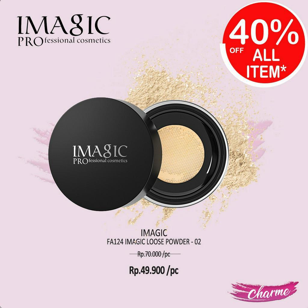 (READY &amp; ORI) IMAGIC Loose Powder Bedak Tabur FA124 FA 124