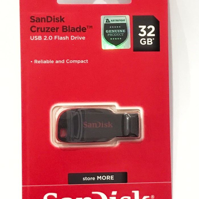 Sandisk Flashdisk 32 &amp; 64 GB Bergaransi Resmi Sandisk