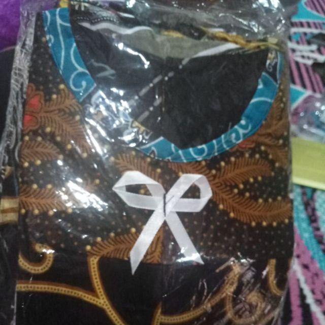 A-line Dress Katun Anak, Dres Batik Anak