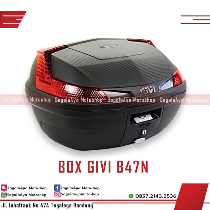Box motor givi italy B47 B 47 italy cocok u/ nmax lexi xmax pcx vixion