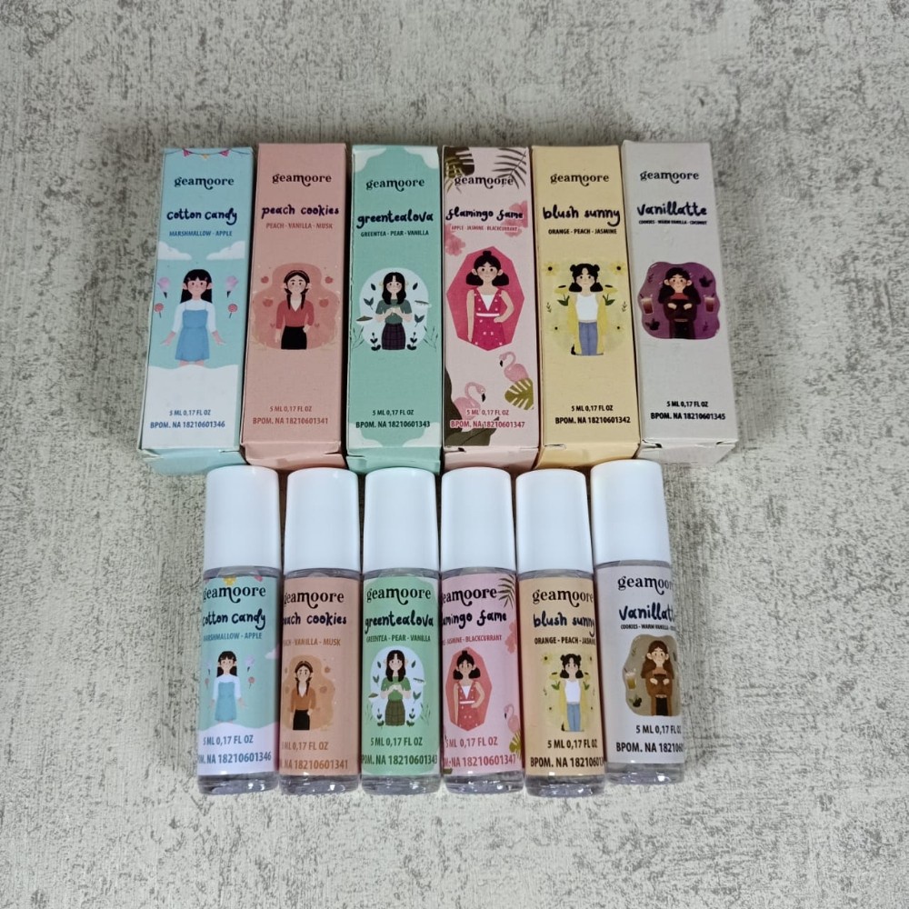 Geamoore Addicted Parfum Series / Parfum Geamore Thailand Roll On 5 Ml (✔️BPOM)