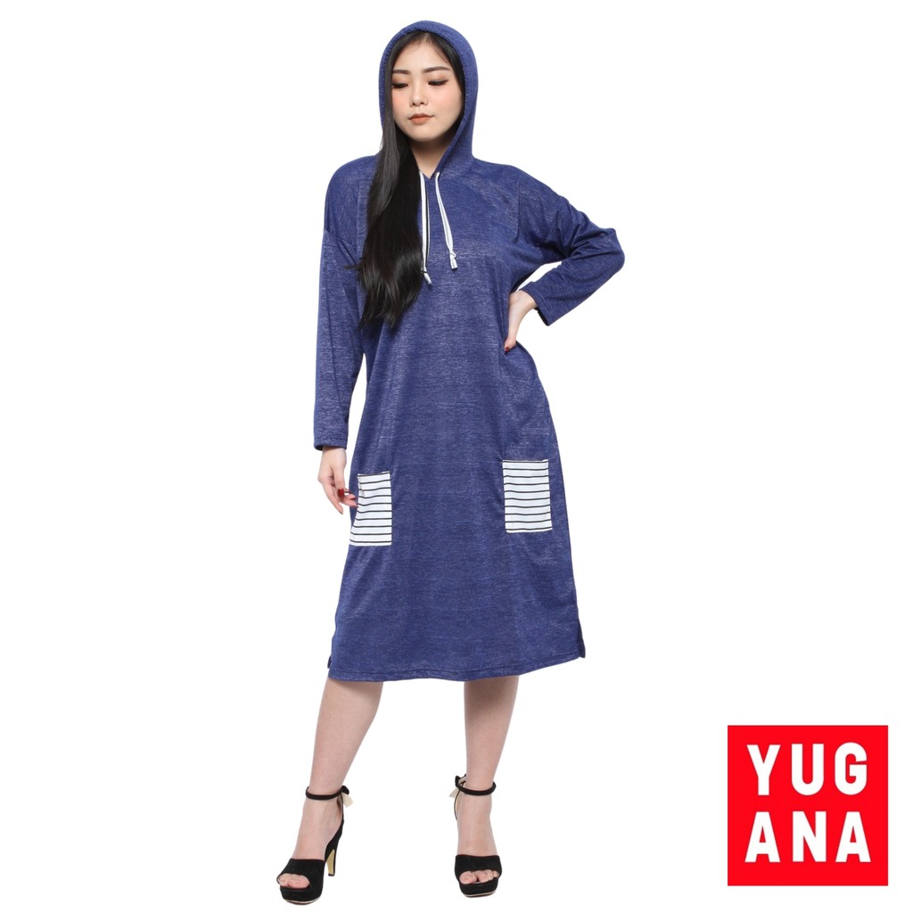 BL - GABY Tunik Oversize Wanita Lengan Panjang