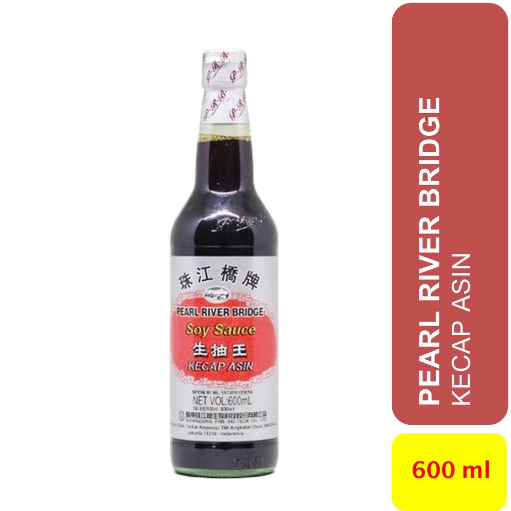 

Kecap Asin kemasan Botol 600 ml merk Pearl River Bridge