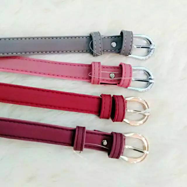 Gesper Kecil Import Belt Gesper Wanita Trendi Belt Wanita Terlaris Bahan Tebal Cod